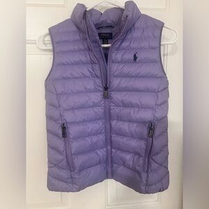 Polo by Ralph Lauren Kids Lavender Puffer Vest
